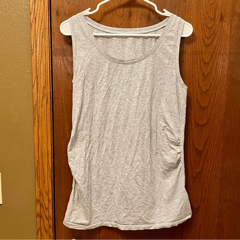 Maternity Gap Gray Tank Top Size Large
